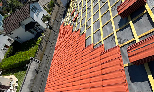 Pose de couverture en tuiles, ardoises et zinc à Montfermeil (93370) en Seine-Saint-Denis (93)